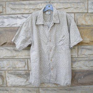 Vintage Address Unknown Button Down Casual Shirt Size XL